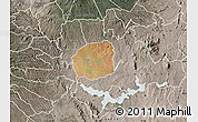 Satellite Map of MWEA, semi-desaturated