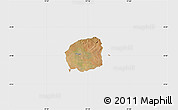 Satellite Map of MWEA, single color outside