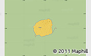 Savanna Style Map of MWEA, single color outside