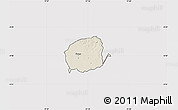 Shaded Relief Map of MWEA, cropped outside