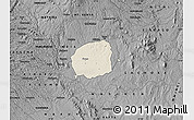 Shaded Relief Map of MWEA, darken, desaturated