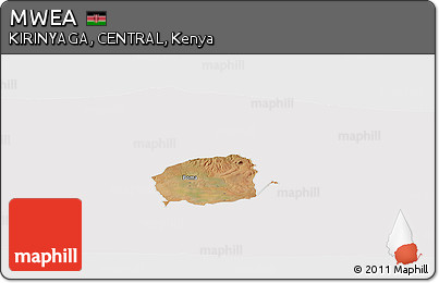 Satellite Panoramic Map of MWEA, cropped outside