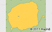 Savanna Style Simple Map of MWEA, cropped outside