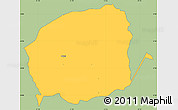 Savanna Style Simple Map of MWEA, single color outside