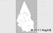 Gray Simple Map of KIRINYAGA