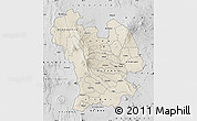 Shaded Relief Map of CENTRAL, desaturated