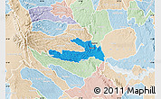 Political Map of KIHARU, lighten