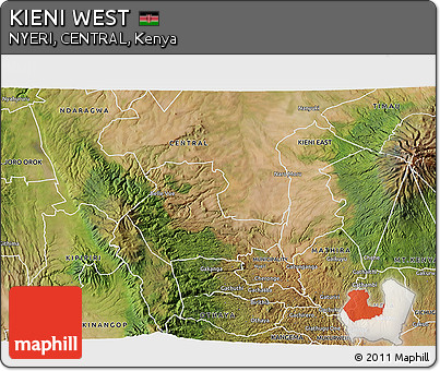 Satellite 3D Map of KIENI WEST