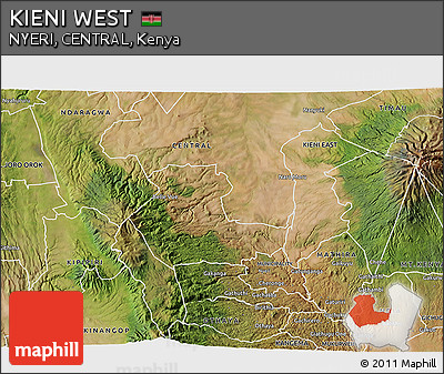 Satellite 3D Map of KIENI WEST