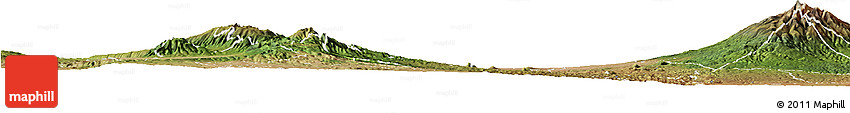 Satellite Horizon Map of KIENI WEST