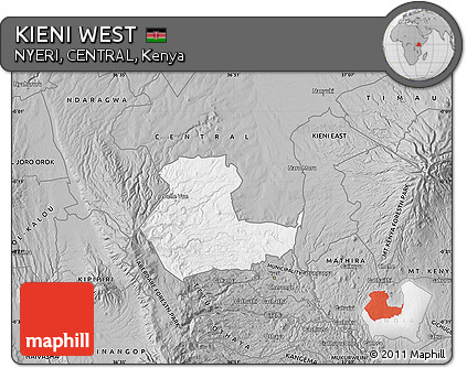 Gray Map of KIENI WEST