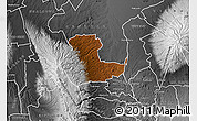 Physical Map of KIENI WEST, desaturated