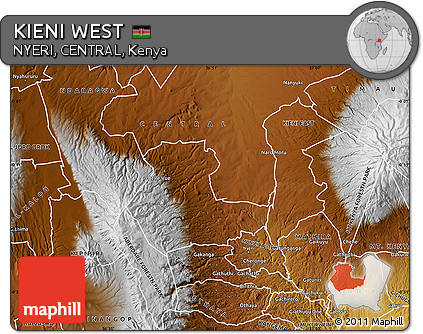 Physical Map of KIENI WEST