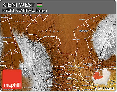 Physical Map of KIENI WEST