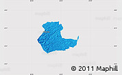 Political Map of KIENI WEST, cropped outside