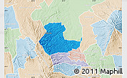 Political Map of KIENI WEST, lighten
