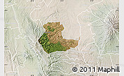 Satellite Map of KIENI WEST, lighten