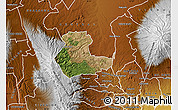 Satellite Map of KIENI WEST, physical outside