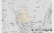 Shaded Relief Map of KIENI WEST, desaturated