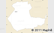 Classic Style Simple Map of KIENI WEST, single color outside