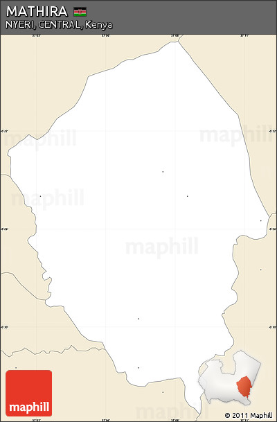 Classic Style Simple Map of MATHIRA