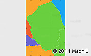 Political Simple Map of MATHIRA