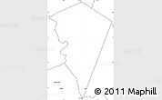 Blank Simple Map of MT.KENYA FOREST/N.PARK