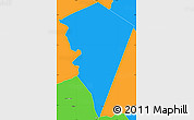 Political Simple Map of MT.KENYA FOREST/N.PARK