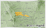 Savanna Style 3D Map of TETU