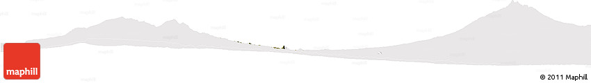 Satellite Horizon Map of TETU, cropped outside