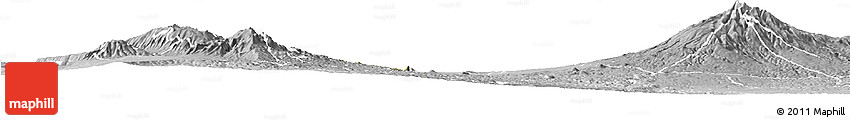 Satellite Horizon Map of TETU, lighten, desaturated