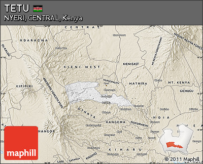 Classic Style Map of TETU