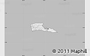 Gray Map of TETU, single color outside