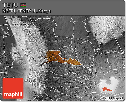 Physical Map of TETU, desaturated