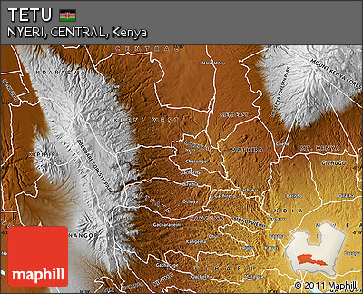 Physical Map of TETU