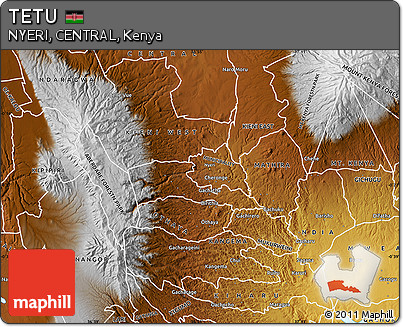 Physical Map of TETU