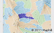 Political Map of TETU, lighten