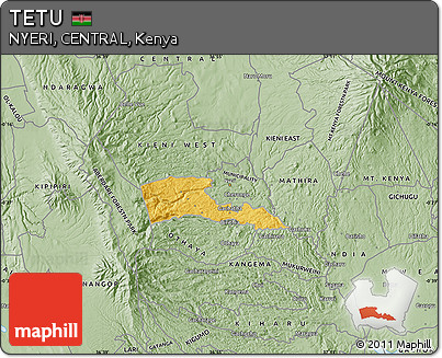 Savanna Style Map of TETU