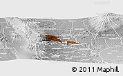 Physical Panoramic Map of TETU, lighten, desaturated