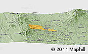 Savanna Style Panoramic Map of TETU