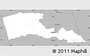 Gray Simple Map of TETU