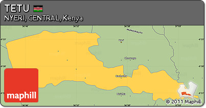 Savanna Style Simple Map of TETU