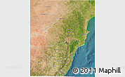 Satellite 3D Map of KILIFI