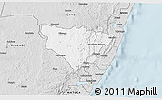 Silver Style 3D Map of KALOLENI