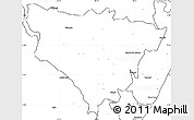 Blank Simple Map of KALOLENI