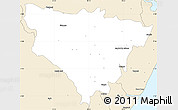 Classic Style Simple Map of KALOLENI