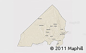 Shaded Relief 3D Map of MALINDI, cropped outside