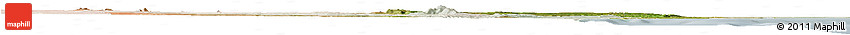 Satellite Horizon Map of MALINDI, lighten