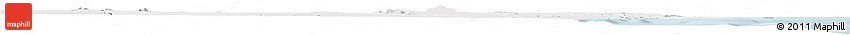 Silver Style Horizon Map of MALINDI, single color outside