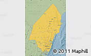 Savanna Style Map of KILIFI